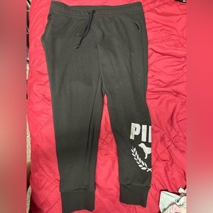 pink sweatpants, size xl